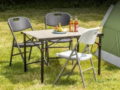 Skandika Masi Set von 4 Klappstuhle - Black< Klappstühle