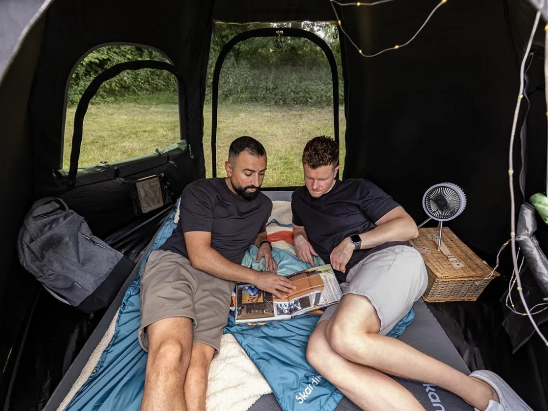 Skandika 2 Personen Kuppelzelte|Verdunkelungszelte-Namsos 2 Sleeper Quick Start Kuppelzelt