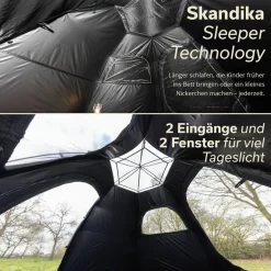 Skandika Namsos Sleeper Kuppelzelt< 2 Personen Kuppelzelte|Zelt 2 Personen