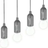 Skandika Narvik 4er-Set LED-Camping-Hängelampen< Hängelampen|Hängelampen