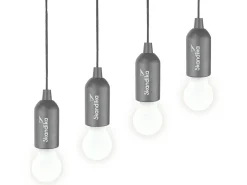 Skandika Narvik 4er-Set LED-Camping-Hängelampen< Hängelampen|Hängelampen