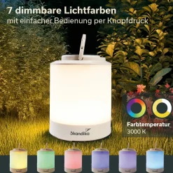 Skandika Nordsol LED Campinglampe< Campinglampen Aufladbar|Campinglampen Aufladbar