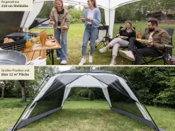 Skandika Pavillon Fortun 350 Outdoor Shelter mit Moskitonetz< Partyzelte