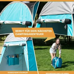 Skandika Wurfzelte|Zelt 1 Personen-Pop-Up Duschzelt