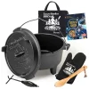 Skandika Sauerländer BBCrew Dutch Oven Satz - 8 Liter< Grill Zubehör|Grill Zubehör