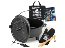 Skandika Sauerländer BBCrew Dutch Oven Satz - 8 Liter< Grill Zubehör|Grill Zubehör