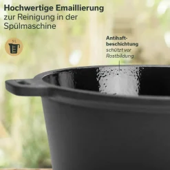 Skandika Sauerländer BBCrew Dutch Oven Satz - 8 Liter< Grill Zubehör|Grill Zubehör