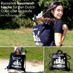 Skandika Sauerländer BBCrew Dutch Oven Satz - 8 Liter< Grill Zubehör|Grill Zubehör