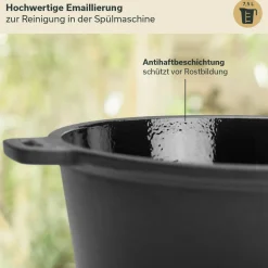 Skandika Grill Zubehör|Grill Zubehör^Sauerländer BBCrew Dutch Oven Satz - 10,25 Liter