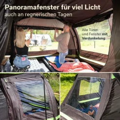 Skandika Solheim 4 Protect Tunnelzelt< 4 Personen Tunnelzelte|Familienzelte