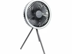 Skandika Campinglampen Aufladbar|Campinglampen Aufladbar^Solvind Campinglampe mit Ventilator - Black
