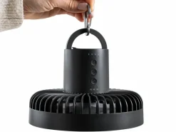 Skandika Campinglampen Aufladbar|Campinglampen Aufladbar^Solvind Campinglampe mit Ventilator - Black