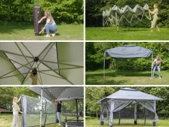 Skandika Partyzelte^Solvorn Plus Pavillon - 3 x 3 Meter