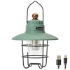 Skandika Soroya Retro-LED-Campinglampe mit Powerbank - Green< Campinglampen Aufladbar|Campinglampen Aufladbar