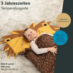 Skandika Schlafsäcke Kinder|Deckenschlafsäcke-Soti Kinderschlafsack - Löwe