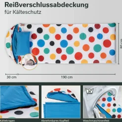 Skandika Sovro Flex 190+30 Deckenschlafsack - Stardust< Deckenschlafsäcke|Sommerschlafsäcke