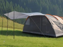 Skandika Spirit 390 x 400 cm Sonnensegel mit Teleskopstangen< Zeltvordächer