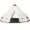 Skandika Rundzelte|Zelt 10 Personen^Tipi Kota 550 Campingzelt - Beige