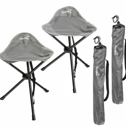 Skandika Tomperi Set von 2 Campinghocker< Faltstühle