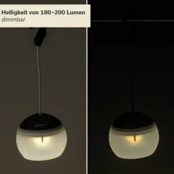 Skandika Hängelampen|Hängelampen-Tufjord LED Hängelampe - Black