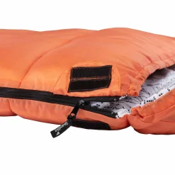 Skandika Vegas XXL RV links oranger Schlafsack< Sommerschlafsäcke|Mumienschlafsäcke