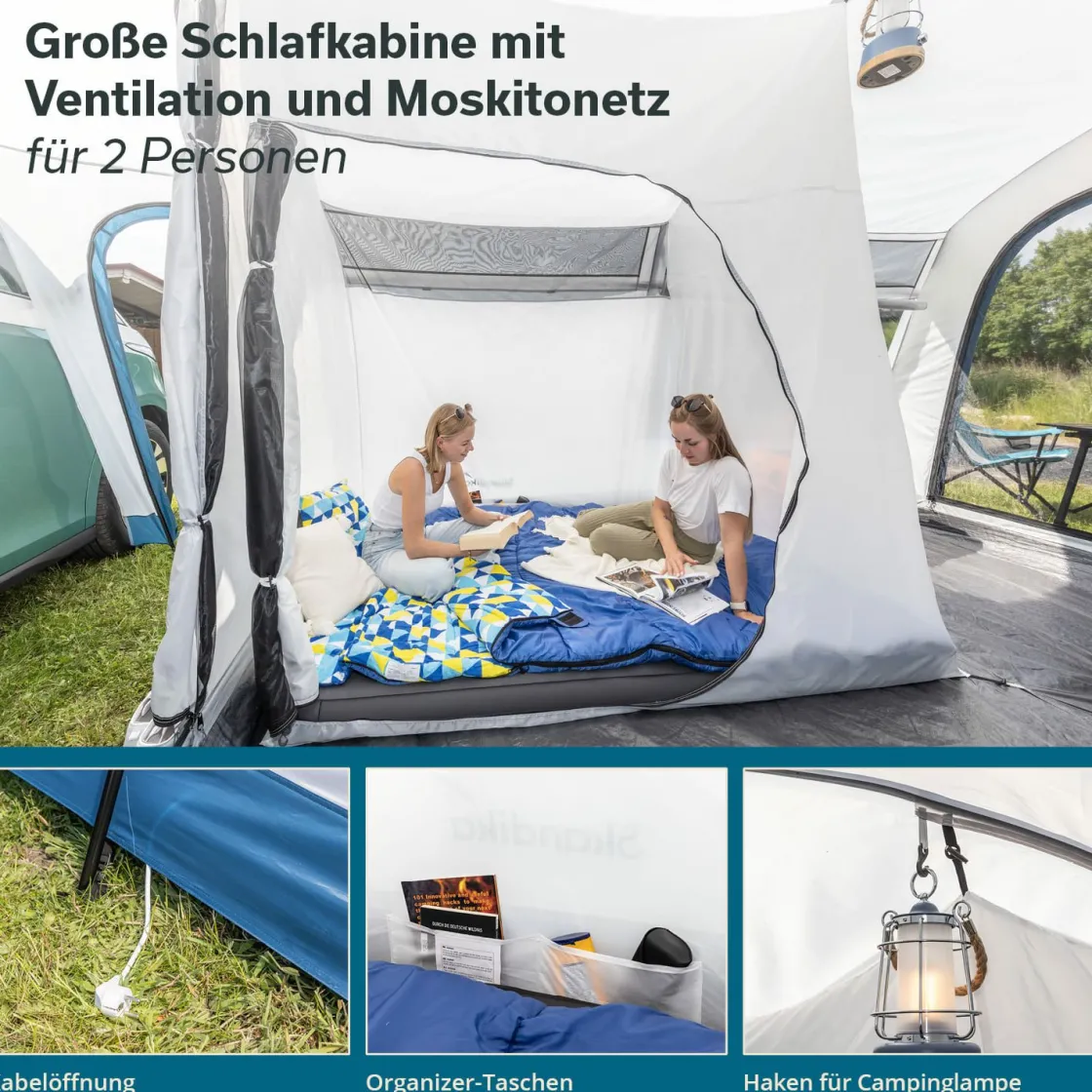 Skandika Freistehende Busvorzelte-Vejers Travel 2 Busvorzelt