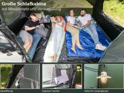 Skandika Västervik 5 Kuppelzelt< 4 Personen Kuppelzelte|Familienzelte