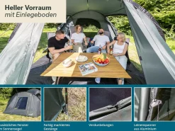 Skandika Västervik 5 Kuppelzelt< 4 Personen Kuppelzelte|Familienzelte