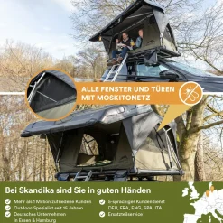 Skandika Dachzelte|2 Personen Dachzelte^Wildland Dachzelt