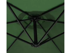 Monstershop Sonnenschirme-Sonnenschirm mit fächerförmigem Sockel - Grün