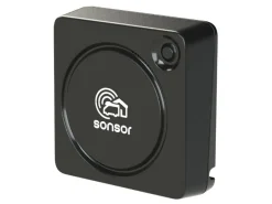 Markenlos Alarmanlagen|Alarmanlagen-sonsor mobiles Alarmsystem mit LTE, GPS und WLAN - Black
