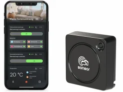 Markenlos Alarmanlagen|Alarmanlagen^Sonsor stationäres Alarmsystem mit WLAN - Black