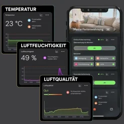 Markenlos Alarmanlagen|Alarmanlagen^Sonsor stationäres Alarmsystem mit WLAN - Black