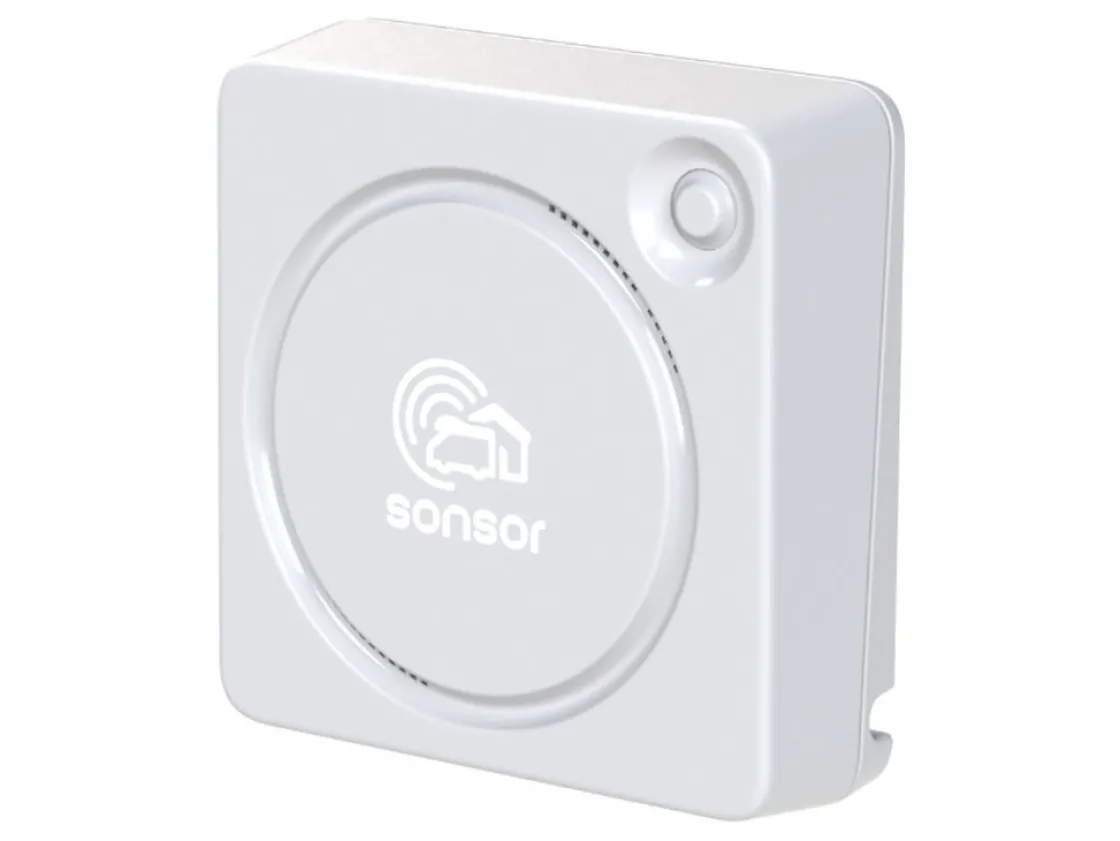 Markenlos Alarmanlagen|Alarmanlagen-Sonsor stationäres Alarmsystem mit WLAN - Grey