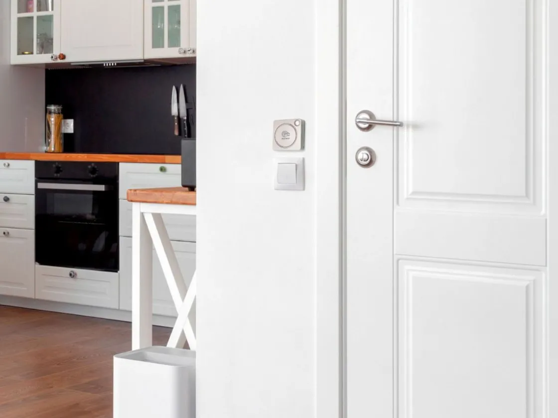 Markenlos Alarmanlagen|Alarmanlagen-Sonsor stationäres Alarmsystem mit WLAN - Grey
