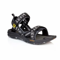 Markenlos Source Gobi schwarze Herren Inka-Sandalen< Sandalen