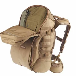 Markenlos Backpacks-Source Tactical Double D 45 schwarzer Rucksack mit Wasserbeutel
