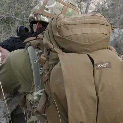 Markenlos Backpacks-Source Tactical Double D 45 schwarzer Rucksack mit Wasserbeutel