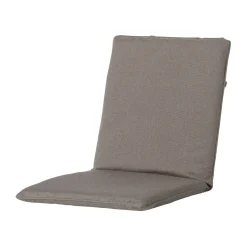 Madison Stuhlkissen-Stapelbare Stuhlkissen Manchester, Taupe, 4er-Set