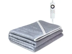 STAUS&BACH Heizdecken^Cozysnug 2 Personen elektrisches Unterbett - Grey