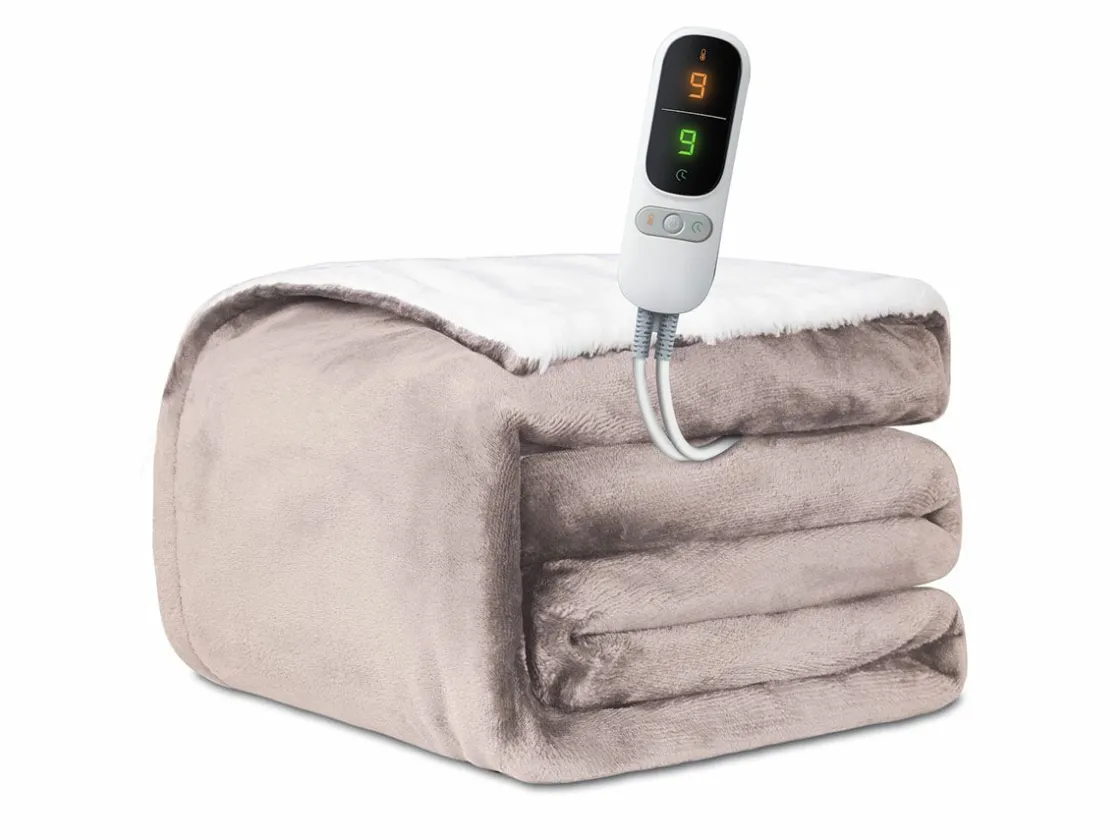 STAUS&BACH Heizdecken^Powernap 1-Personen-Heizdecke - Dusty Pink