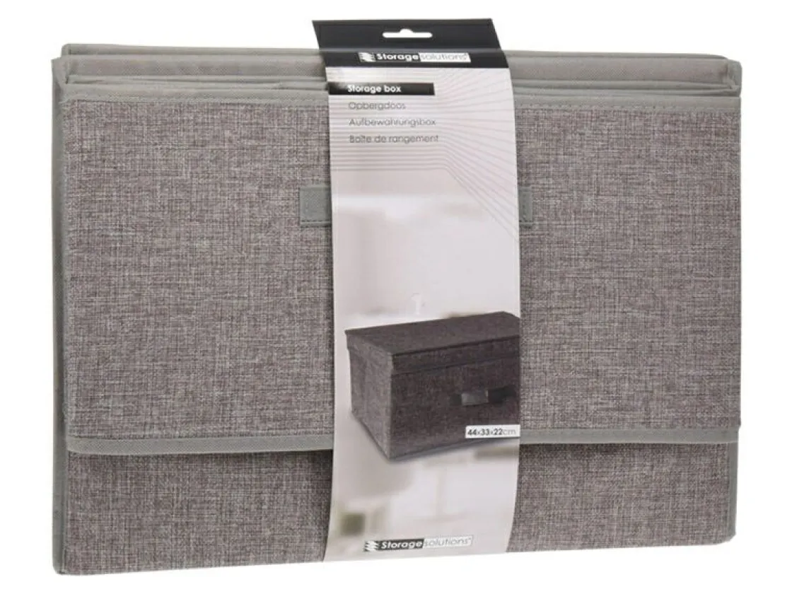 Markenlos Aufbewahrungsboxen^Storage Solutions Aufbewahrungsbox mit Deckel - 44 x 33 x 22 cm