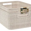 Markenlos Aufbewahrungsboxen^Storage Solutions 2-teiliges Aufbewahrungskorb-Set - 4,65 Liter
