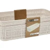 Markenlos Aufbewahrungsboxen^Storage Solutions 2-teiliges Aufbewahrungskorb-Set - 1,95 Liter
