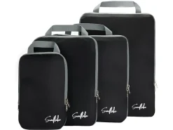 Sunflake Packing Cubes-4 Compressie Cubes - Black