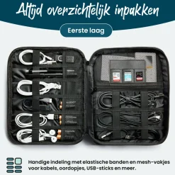 Sunflake Elektro Zubehör^Elektronik Kabeltasche
