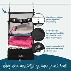 Sunflake Organizer^Hängender Packwürfel