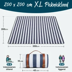 Sunflake Decken^picknickdecke