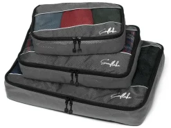 Sunflake Packing Cubes-Set von 3 Packing Cubes - Grey