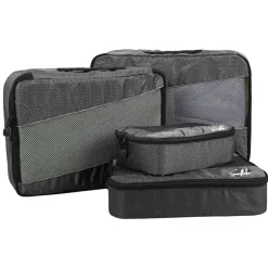 Sunflake Packing Cubes-Set von 4 Packing Cubes - Grey